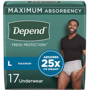 Picture of Depend Fit-Flex  ®Underwear for Men